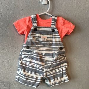 Summer overall shorts